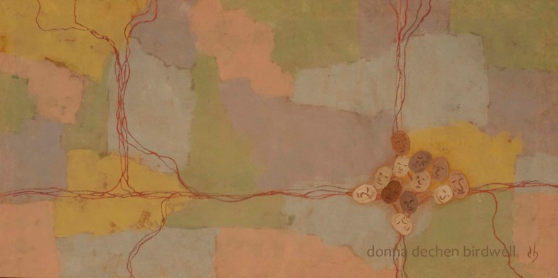 We're All In This Together... 36 x 18, $650