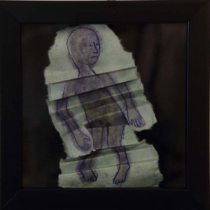 "Discouraged" 8 x 8 shadowbox